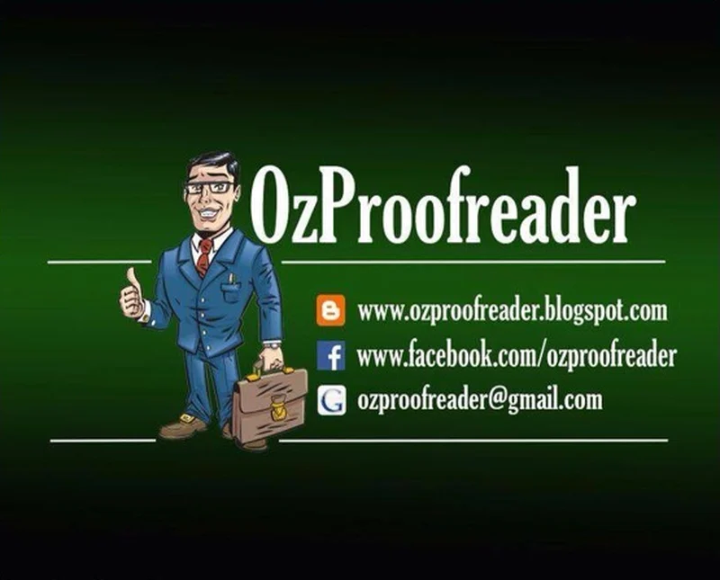 OzProofreader proofreading service