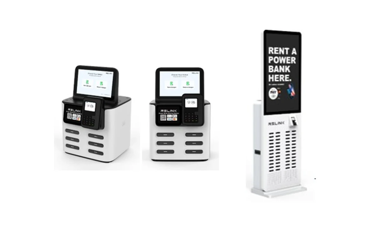 Power bank rental self-service charging stations